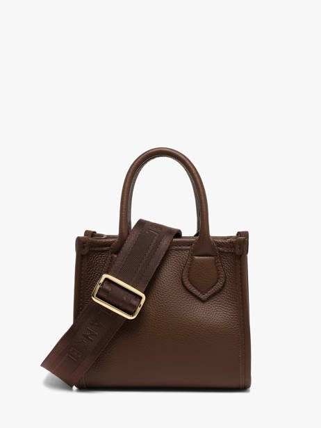 Sac Bandoulière Mini Jour Cuir Lancel Marron jour A14078 vue secondaire 4