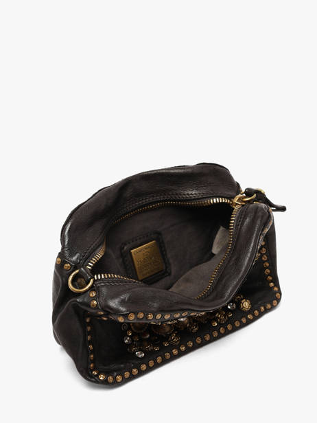 Shoulder Bag Ribes Leather Campomaggi Black ribes 1080ND other view 4