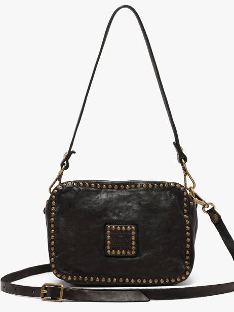Shoulder Bag Ribes Leather Campomaggi Black ribes 1080ND other view 5