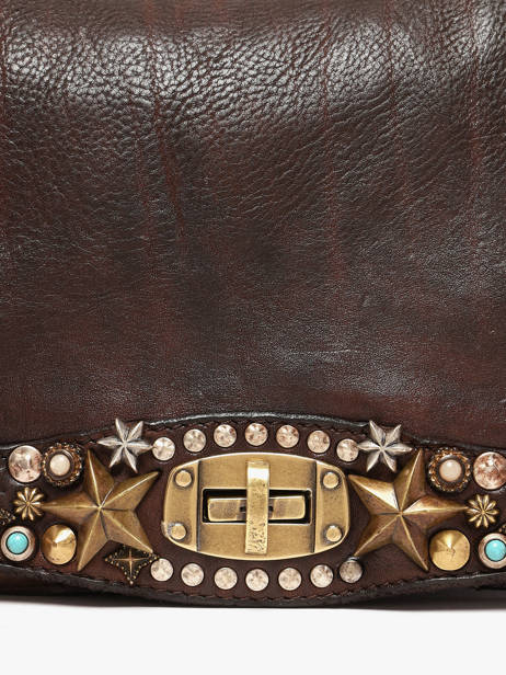 Shoulder Bag Poppi Leather Campomaggi Brown poppi 38610ND other view 3