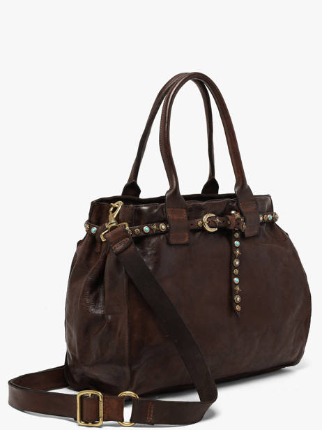 Handbag Poppi Leather Campomaggi Brown poppi 41020ND other view 2