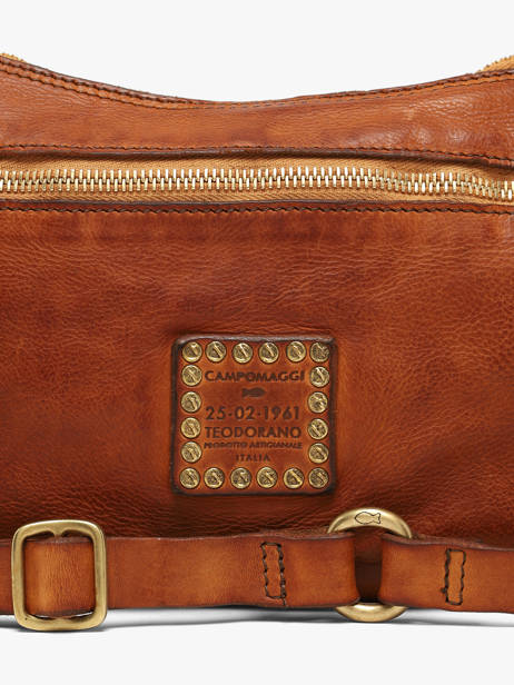 Sac Bandoulière Kura Cuir Campomaggi Marron kura 42760ND vue secondaire 3