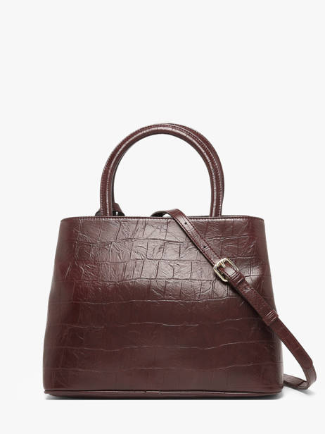 Sac à Main Lauren Effet Croco Laurent david Rouge ld bags 119 vue secondaire 3