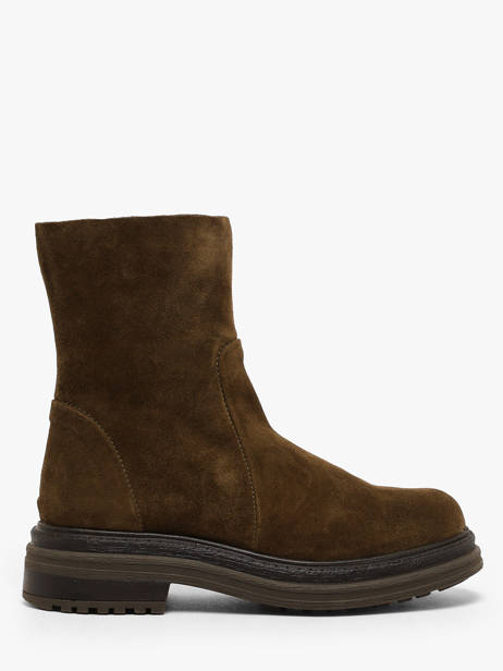 Boots In Leather Aliwell Brown women A226124