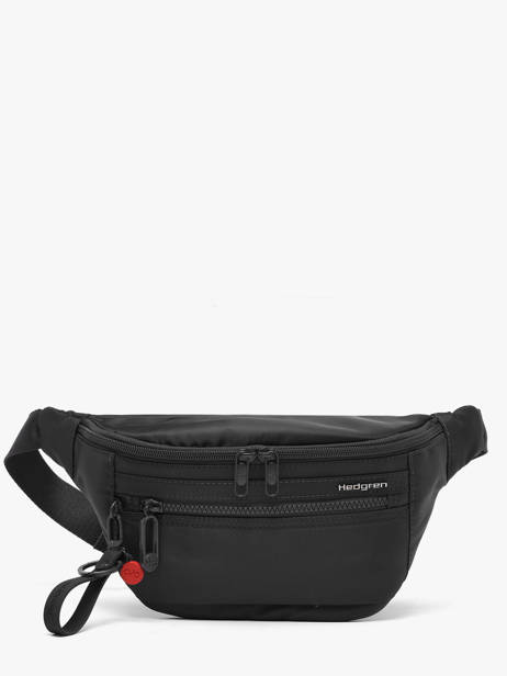 Belt Bag Ziva In Recycled Polyester Hedgren Black inner city upgrade HIC435