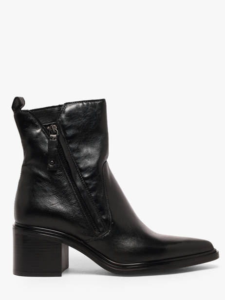 Heeled Boots In Leather Mjus Black women L39214