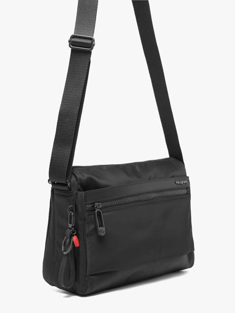 Medium Eye Crossbody Bag In Recycled Polyester Hedgren Black inner city upgrade HIC176M other view 1