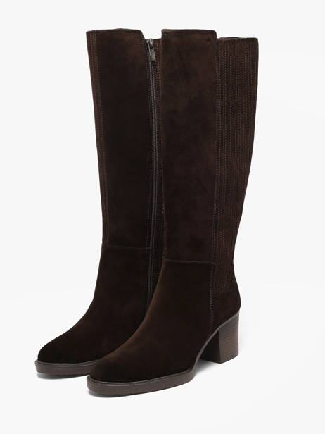 Heeled Boots In Leather Tamaris Brown women 47 other view 1