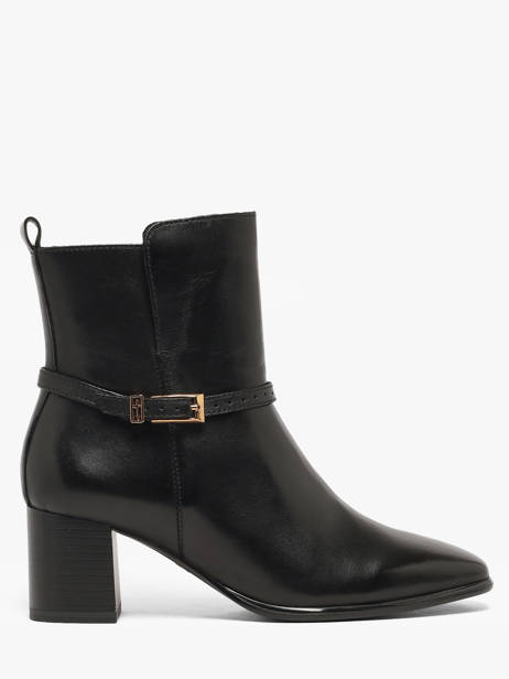 Heeled Boots In Leather Tamaris Black women 47