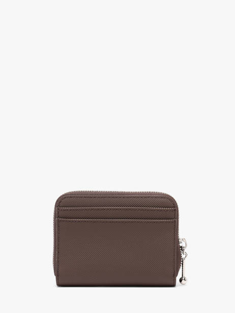 Wallet Lacoste Brown daily city NF4764DZ other view 2