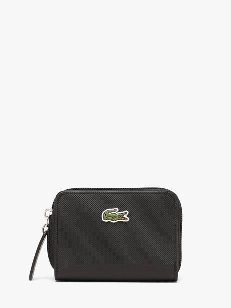 Coin Purse Lacoste Black l.12.12 concept NF4193PK