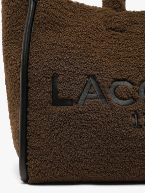 Shoulder Bag Heritage Lacoste Brown heritage NF5117HX other view 2