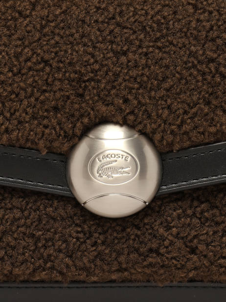 Sac Porté épaule Tennis Bliss Lacoste Marron tennis bliss NF5473IO vue secondaire 2