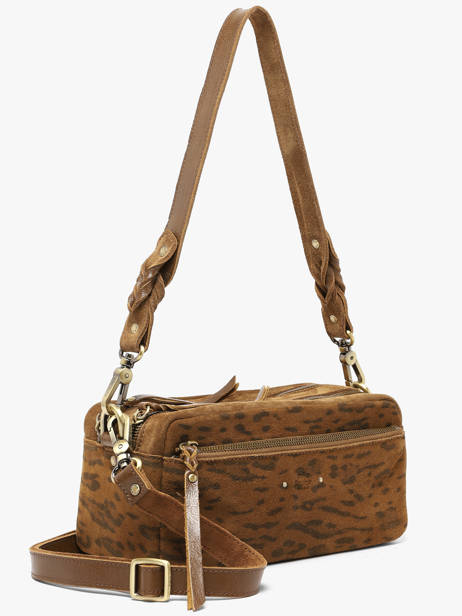 Sac Bandoulière Vintage Mila louise Marron vintage 3920PA1 vue secondaire 1