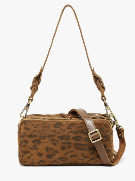 Sac Bandoulière Vintage Mila louise Marron vintage 3920PA1 vue secondaire 3
