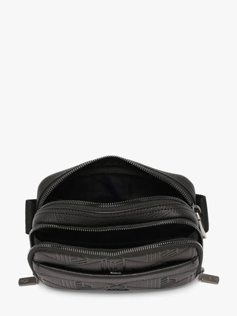 Crossbody Bag Lacoste Black megagrain NH5401GB other view 2