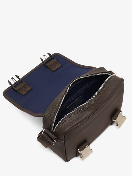 Crossbody Bag Lacoste Brown men's classic NH4858HC other view 2