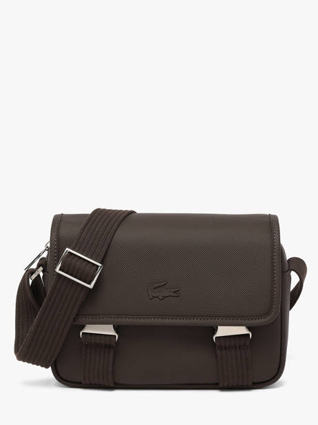 Crossbody Bag Lacoste Brown men's classic NH4858HC