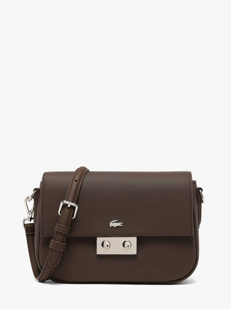 Shoulder Bag Daily City Lacoste Brown daily city NF4757DZ