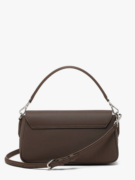 Sac Bandoulière Daily City Lacoste Marron daily city NF5491DZ vue secondaire 3