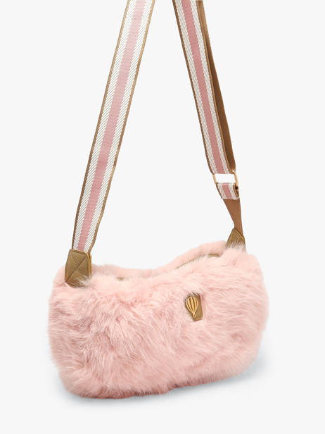 Shoulder Bag Doudou Le voyage en panier Pink doudou AHP359 other view 1