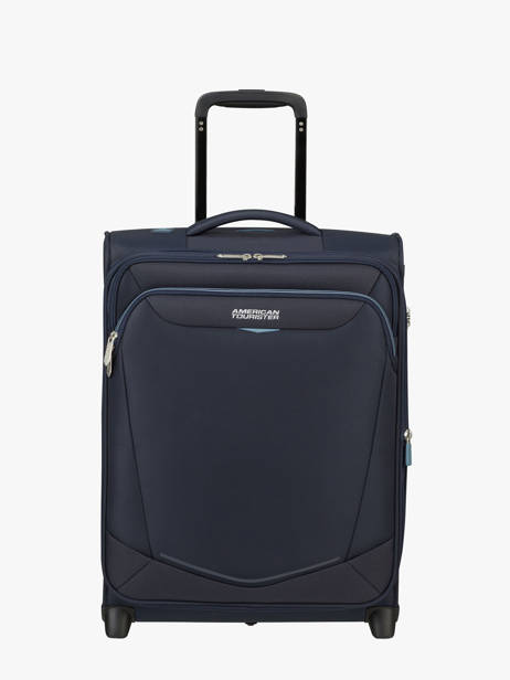 Expandable Cabin Luggage American tourister Blue summerride 149497