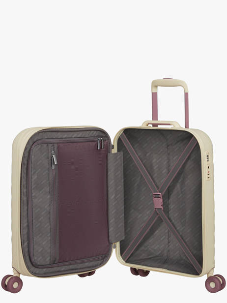 Expandable Cabin Luggage American tourister Beige neovibe 159930 other view 4