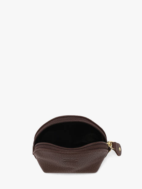 Leather Caviar Coin Purse Crinkles Brown caviar 14026 other view 1