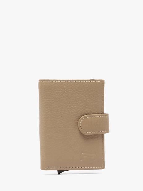 Wallet Caviar Leather Crinkles Beige caviar 14600