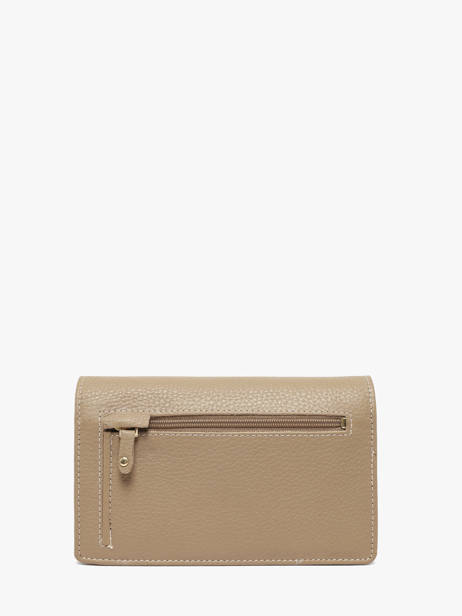 Leather Caviar Wallet Crinkles Beige caviar 14001 other view 3