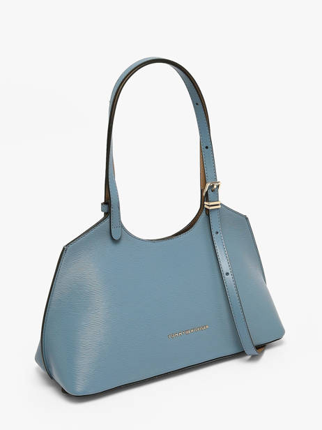 Sac Porté épaule Th Modern Polyurethane Tommy hilfiger Bleu th modern AW19037 vue secondaire 1