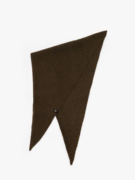 Triangular Scarf Sofia Le voyage en panier Green accessoires AHF005 other view 1