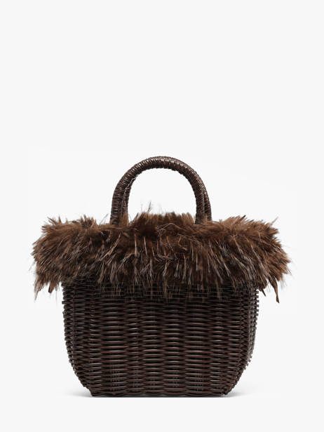 Handbag Doudou Le voyage en panier Brown doudou S other view 3