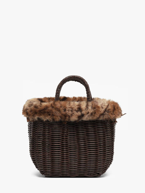 Handbag Doudou Le voyage en panier Brown doudou S other view 3