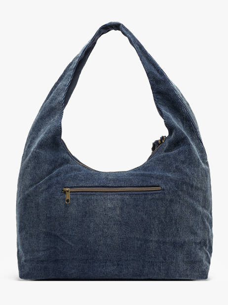 Sac Porté épaule Denim Le voyage en panier Bleu denim AHP340 vue secondaire 3