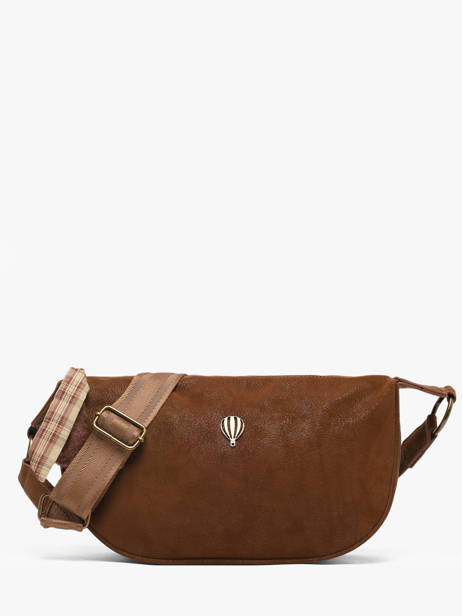 Shoulder Bag City Polyurethane Le voyage en panier Brown city AHP332