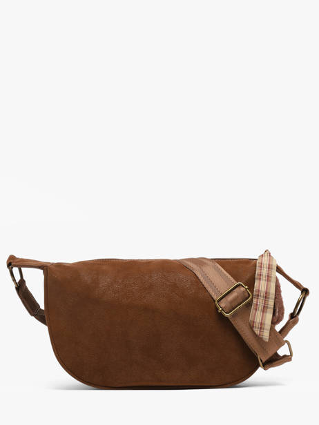 Shoulder Bag City Polyurethane Le voyage en panier Brown city AHP332 other view 3