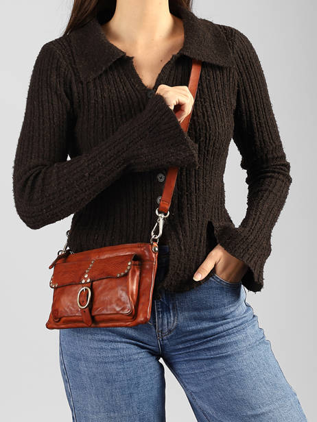 Shoulder Bag Ottavia Leather Campomaggi Brown ottavia 45400ND other view 1