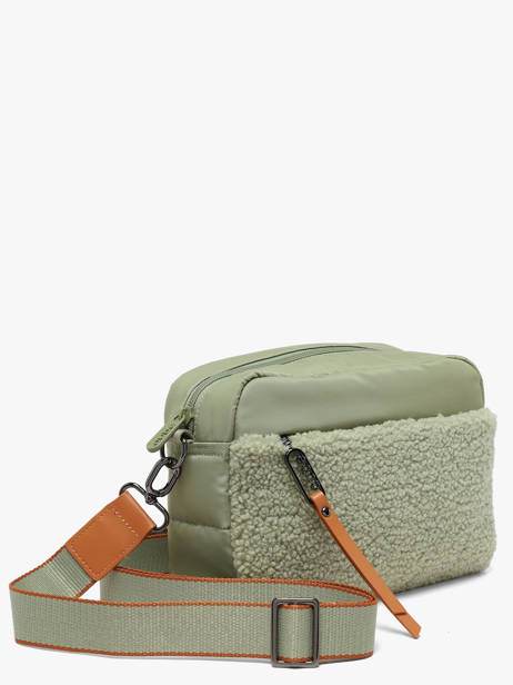 Shoulder Bag Cumulus Teddy Aube Green cumulus teddy 101CT01 other view 2