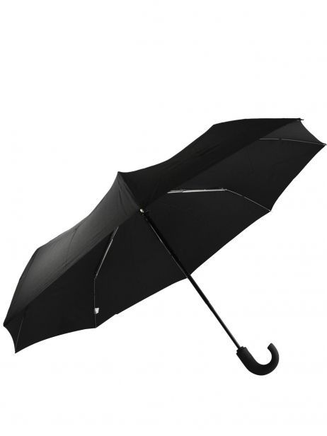 Men's Umbrella Classic Isotoner Black parapluie 9407 other view 3