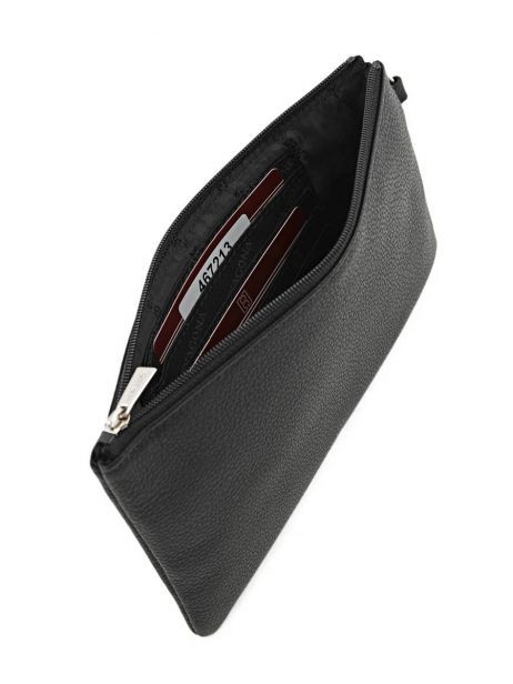 Pouch Confort Leather Hexagona Black confort 467213 other view 1