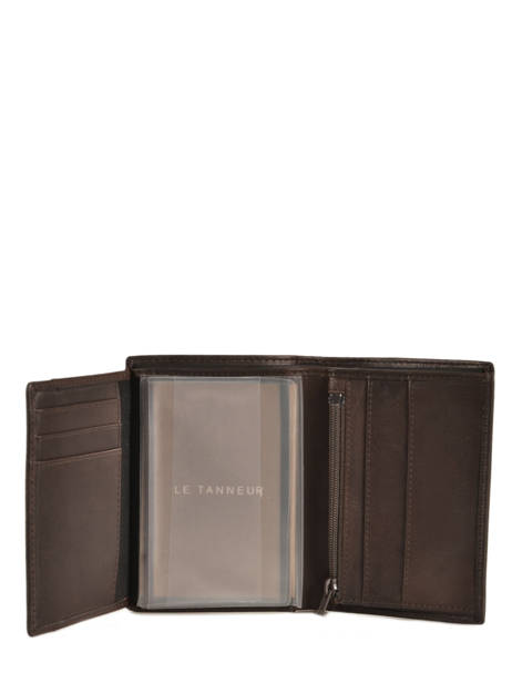 Leather Gary Wallet Le tanneur Brown gary TRA3312 other view 2