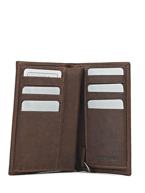 Wallet Leather Francinel Brown bilbao 47932 other view 2