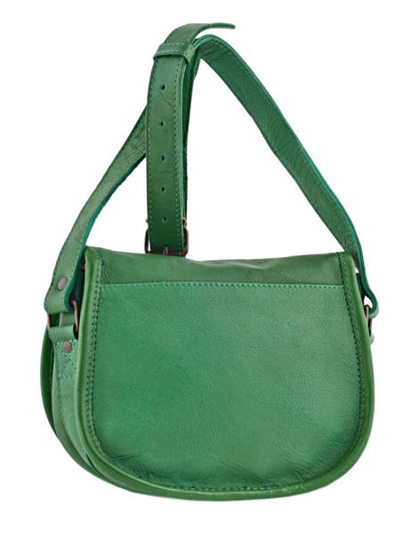 Sac Lebohemien Cuir Paul marius Vert vintage BOHEMIEN vue secondaire 3