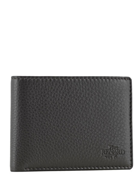 Wallet Foulonne Leather Yves renard Brown foulonne 2374