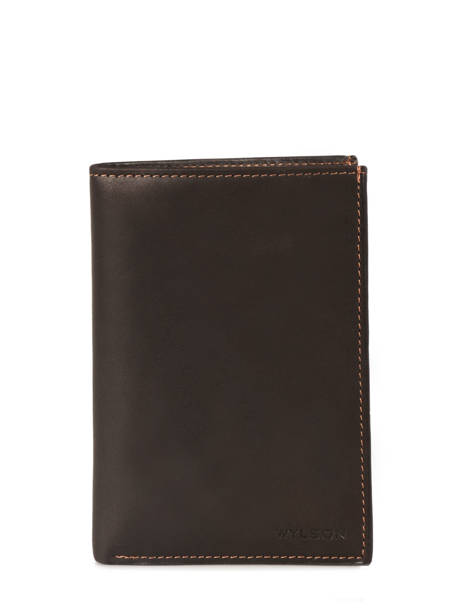 Wallet Leather Wylson Brown rio W8190-9