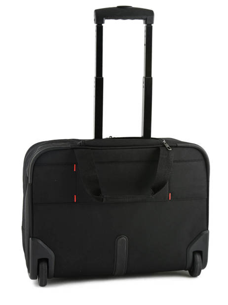 2-compartment Pilot Case On Wheels With 17