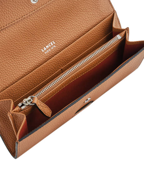 Portefeuille Slim Rabat Ninon Lancel Marron ninon A09986 vue secondaire 3