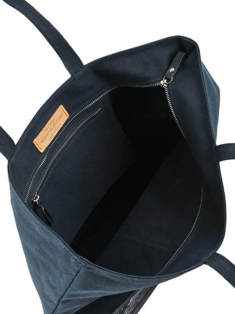 Large Zipped Shoulder Bag Le Cabas Sequins Vanessa bruno Blue cabas 1V40409 other view 4