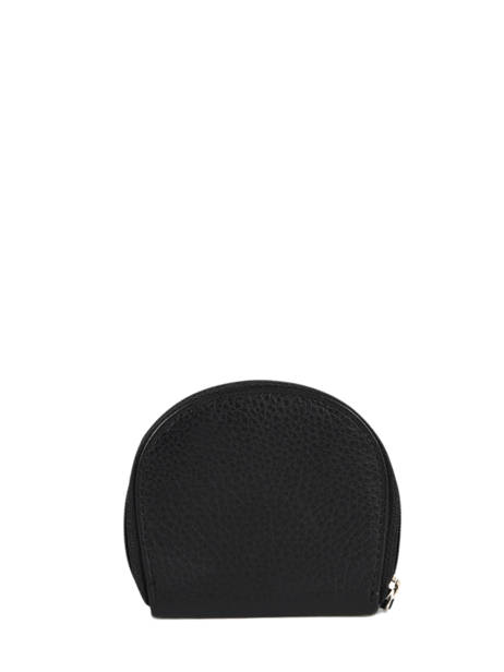 Porte-monnaie Caviar Cuir Crinkles Noir caviar 14291 vue secondaire 2